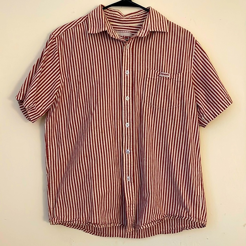 Unknown Industries Striped Button up Shirt